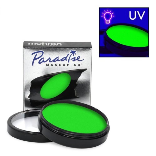 Mehron Paradise Martian Green UV Glow